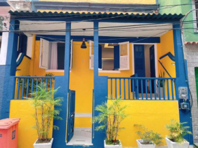 Casa aconchegante com churrasqueira e chuveirão